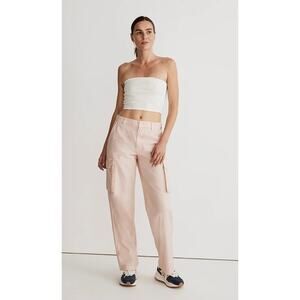 Madewell Garment-Dyed Low-Slung Straight Cargo Pants Size 30 NWT